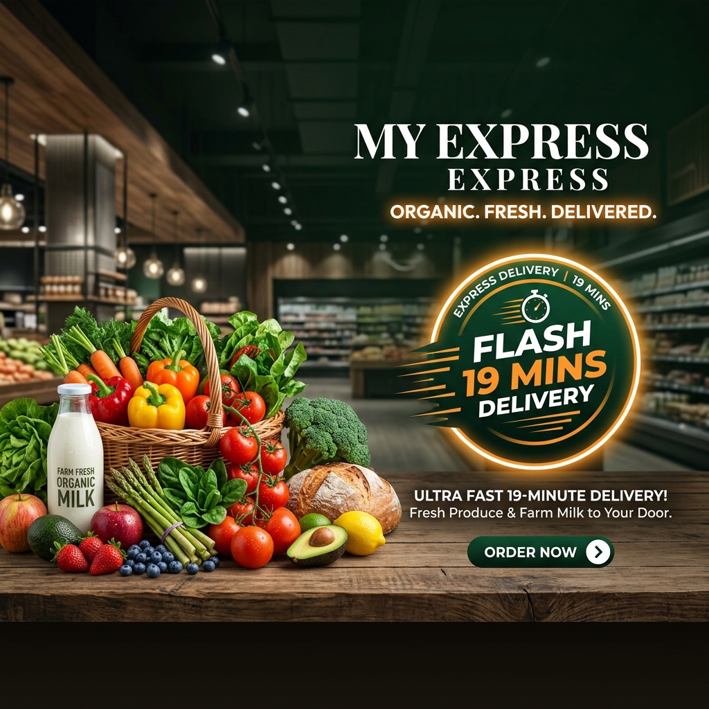 Express 19 Mins Delivery